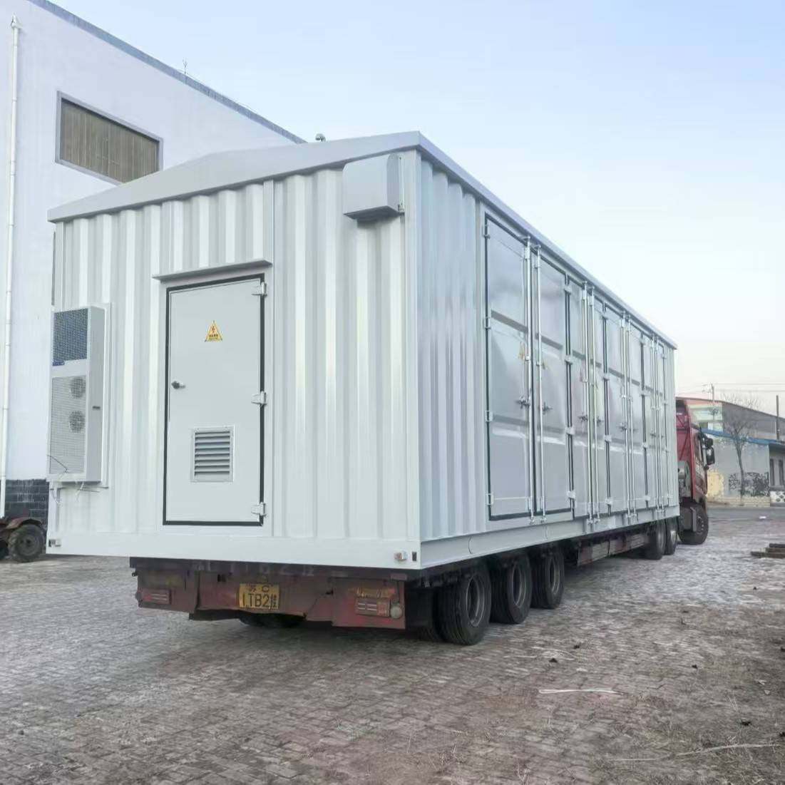 配电并网预制舱 光伏发电变电站预制舱 一二次设备预制舱厂家加