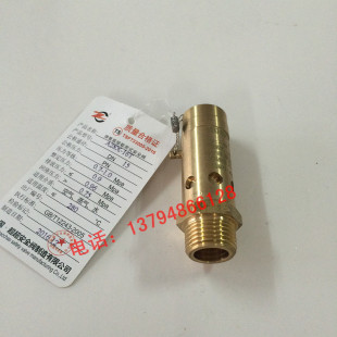 压力0.8mpa DN15 泄压阀 16T 空压机配件螺杆机安全阀止回阀A28X