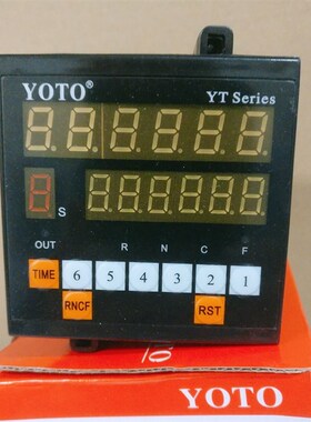 北崎YOTO 数显智能TCNP61C新款多功能计数器计米器 YTCA7R61B