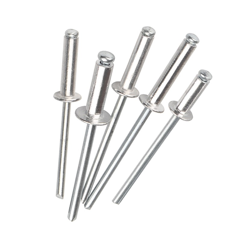 半圆头铝拉铆钉铝抽芯铆钉散装开口形K型抽心柳钉M2.4M3.2M4M5