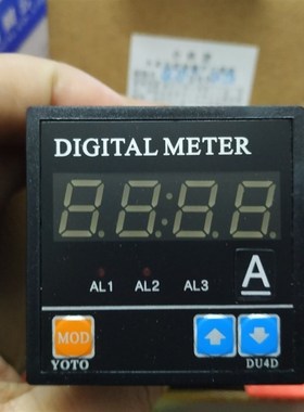 北崎YOTO 数显智能带上下限报警交直流电压电流表 DU4DPDA PAA