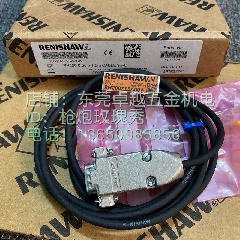 全新雷尼绍RENISHAW光栅尺编码器读数头0.5um解码器RH200Z15A00A