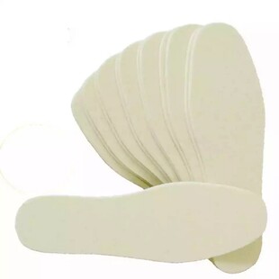 10双装6mm加厚冬季纯羊毛毛毡鞋垫男女保暖除臭吸汗透气柔软毡垫