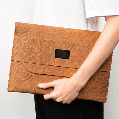 a4商务文件袋皮质高档档案袋文件夹文件包加厚不透明防水资料公文