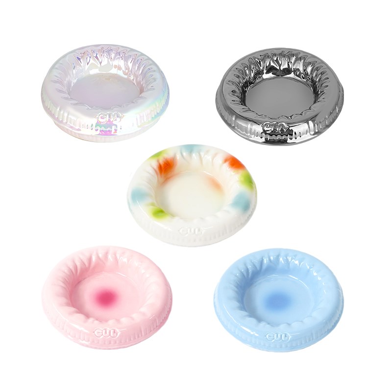 CUL宠物碗猫咪喝水猫粮碗猫食盆防打翻泰迪狗狗碗陶瓷猫碗新品