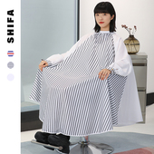 带袖 理发围布不沾发剪头发围布专业高档美发围布理发店发廊专用潮