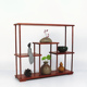 花梨木小博古架实木中式 榫卯多宝阁展示架简约茶具紫砂壶架子摆件
