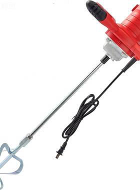 工业电泥动搅拌机6档调速油漆搅拌机腻混粉凝土水子涂料93725搅拌