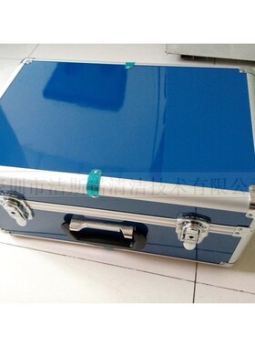洁斯诺黑色蓝色-多功能便携式铝箱工具箱专业家电清洗四方箱包邮