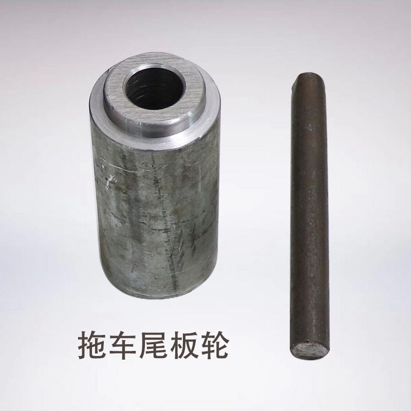 粤海道路救援清障车拖车配件大全平板尾板轮耐磨滑板轮高强滚轮