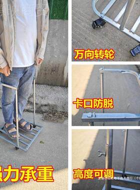 子收玉米装袋谷收谷架子撑袋袋OQM器工具新款农用粮食装稻支撑架