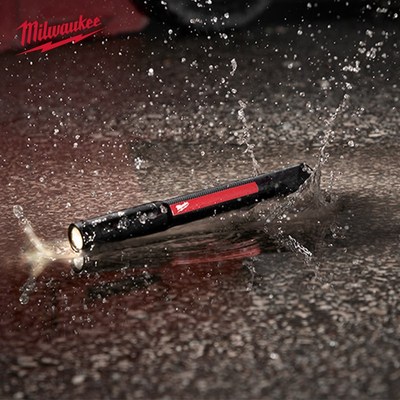 milwaukee米沃奇笔灯笔型手电筒防尘防水便携式户外照明灯工作灯