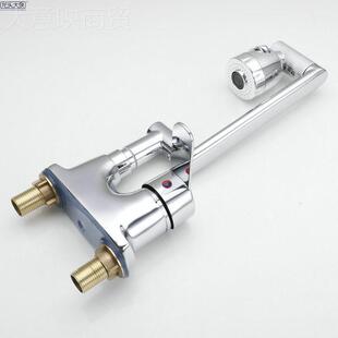 铜万向面盆旋头转卫水龙头冷热YKG1080脸度旋转水龙洗手盆生间洗