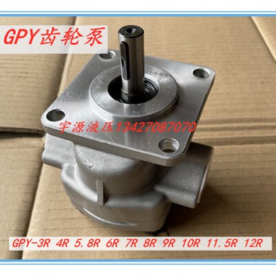 齿轮泵 GPY-3R 4R 5.8R 6R 7R 8R 9R 10R 11.5R 12R 008A 岛津款