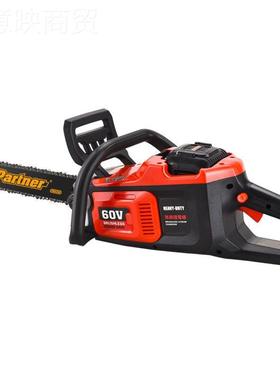富士樱花大功率锂电锯60-0V电充电锯进口电链锯持手NQW8式高端伐