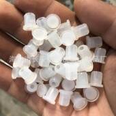 电器按家钮 防水硅胶关帽套 厂硅供应 半透明开圆形胶按HY1445钮