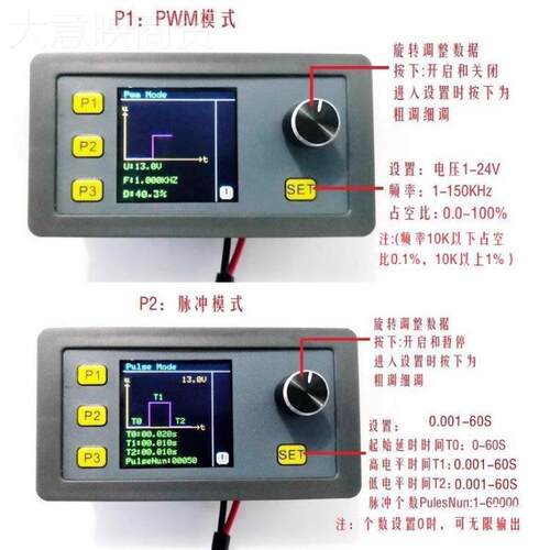 PWM脉冲可调模块正波/4-20mA、0/2-100V信号发生器RSVAQ485弦 Mod