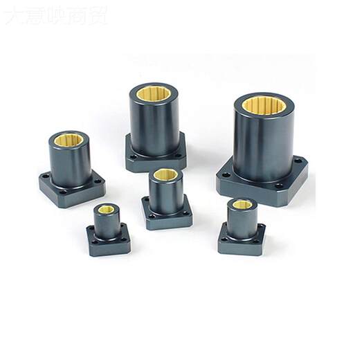 法兰工程料免维护同轴套J-LMK16 FJ方UM-02-16款J-塑LIN-01RT-MLD