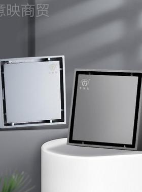 铜地全漏防房23604臭纯铜方形形地漏洗隐衣机卫生间淋浴枪灰隐藏