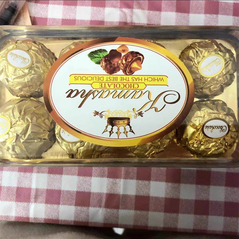 香港咔玛莎巧克力16粒礼盒装正品金沙球结婚喜庆喜糖情人节礼物
