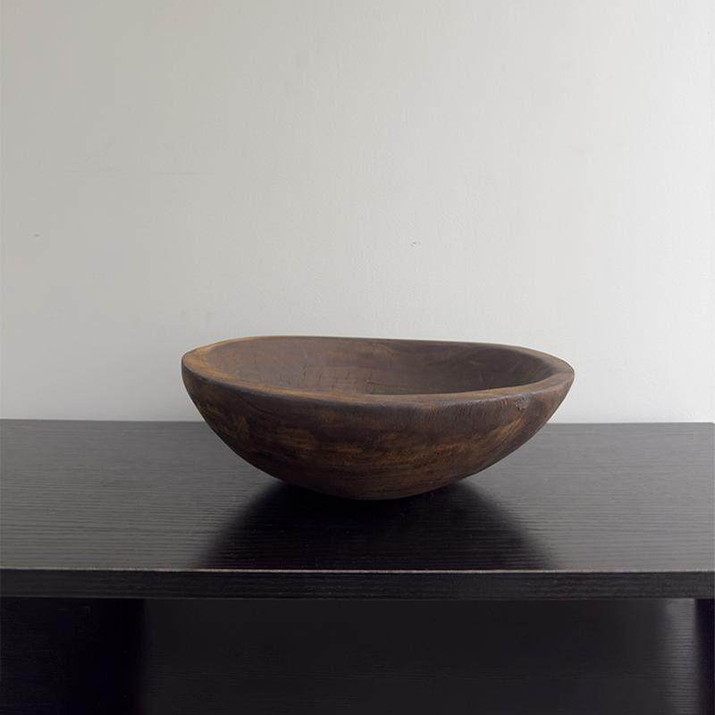 侘寂风红杨木托盘客厅家用果盘高档圆形木质收纳果盆仿古装饰摆件,家居饰品,果盘/果篓,淘宝优惠券,粉丝福利购,淘宝优惠卷