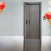 厂家直销新型现代铝合金内门加厚房门卧室门平开门彩绘门