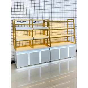 面包柜展示柜蛋糕糕点店烘焙侧岛柜干点柜饼干吐司展示架柜台货架