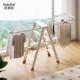 格美居铝合金梯子晾衣架两用家用折叠多功能人字梯加厚晒被楼梯凳