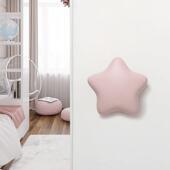 新款 星星卧室房门拉手现代简约高档木门双开 关陶瓷单孔儿童房门