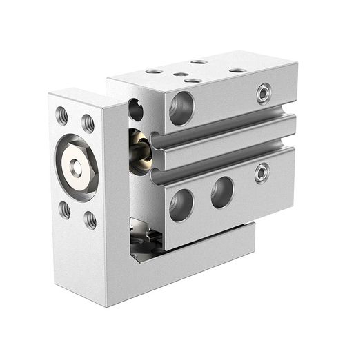 气动滑台a气缸MXH10/16/20-10-25-30-40-50-60HLH精密侧轨导轨小