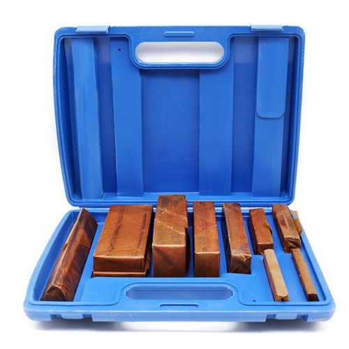 加硬虎钳平行板虎钳垫块铣床台钳垫铁平口钳平行块垫U铁18件等高