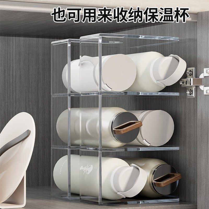 橱柜放保鲜袋收纳神器厨房保鲜膜收D纳盒抽屉式收纳架装调料置物,收纳整理,其他收纳盒,淘宝优惠券,粉丝福利购,淘宝优惠卷