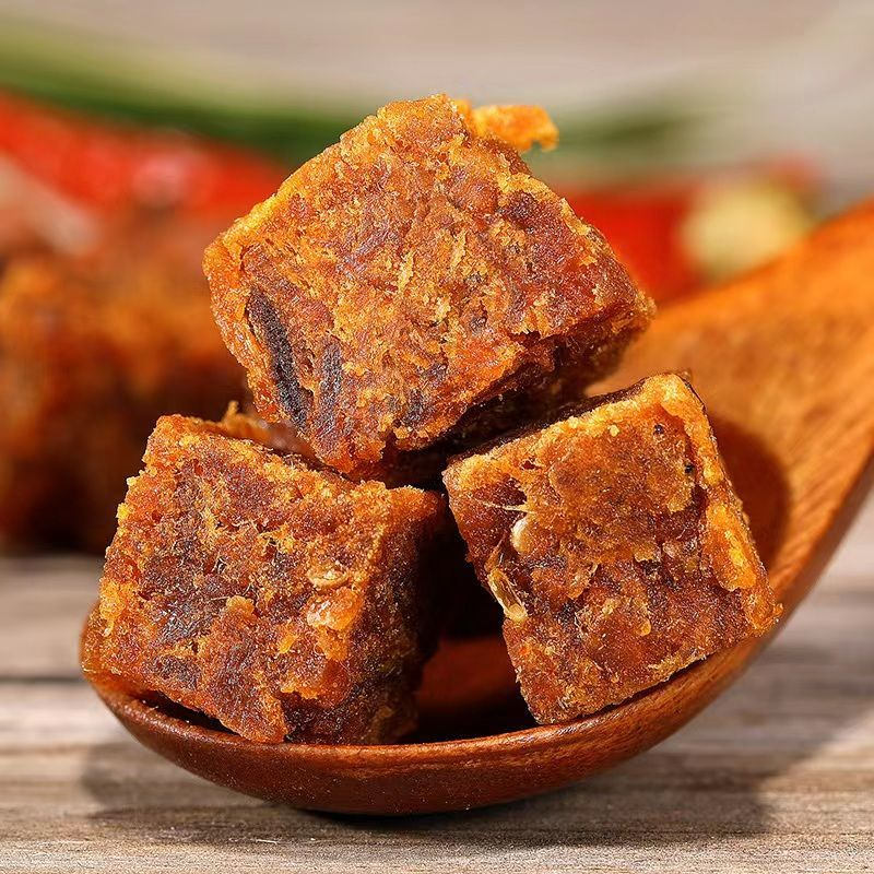 多口味牛肉粒500g袋装五香香辣沙嗲牛肉粒网红牛肉干休闲解馋零食