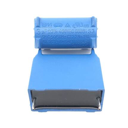 2针脚 1.2/1.5/2/2.5/3UF/5UF/450V CBB61空调内风机风扇启动电容