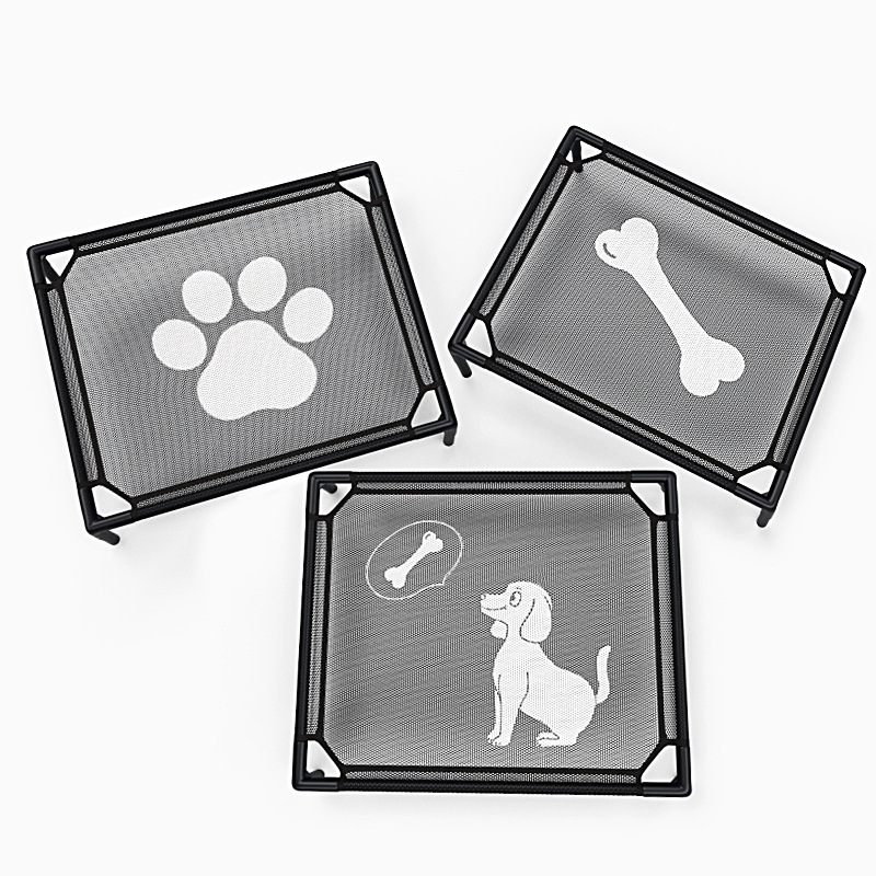 宠物行军床四季通用可拆洗狗床猫窝户外离地防潮中小犬宠物床透气