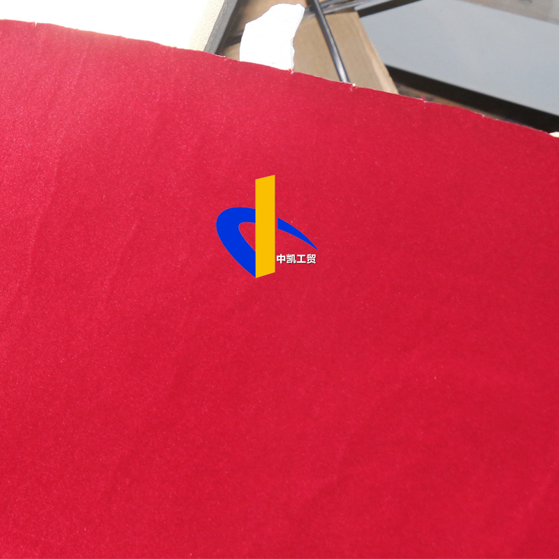 制袋机防刮花防拉j丝防滑绒布1.5米宽10米长带背胶植绒布分料架