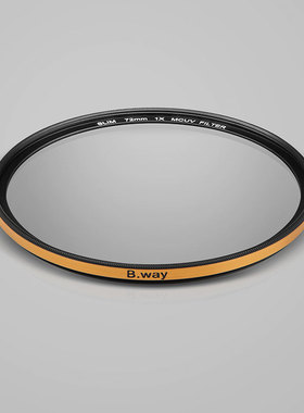 B.way 兰道金环金圈高清多层镀膜防水MCUV保护镜相机UV滤镜
