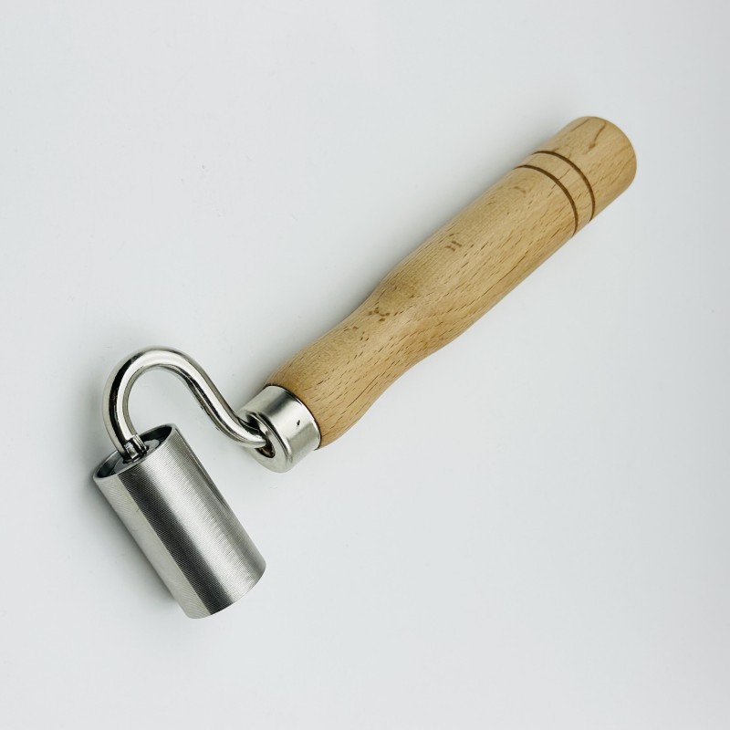 家居贴墙纸壁纸不锈钢墙纸壁纸施工工具接缝平压轮滚轮带轴承4CM