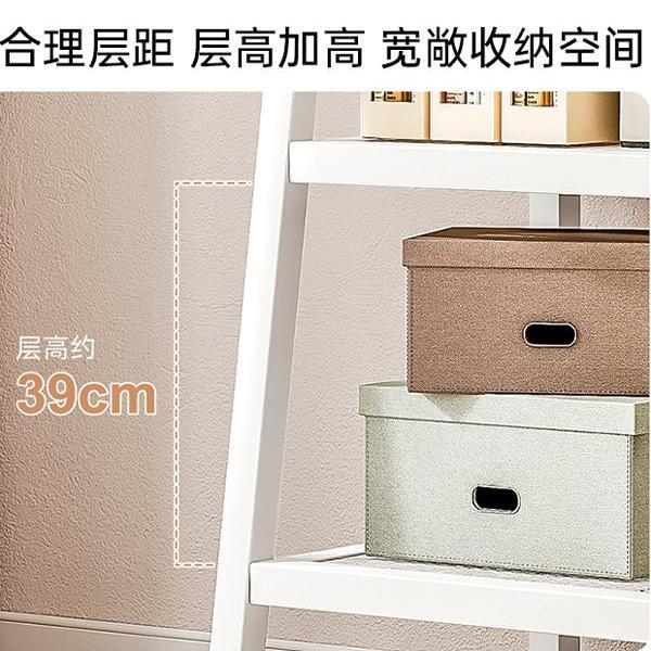 简约轻奢置物架落地卧室多层零食书架浴室卫生间阳台收纳梯形货架