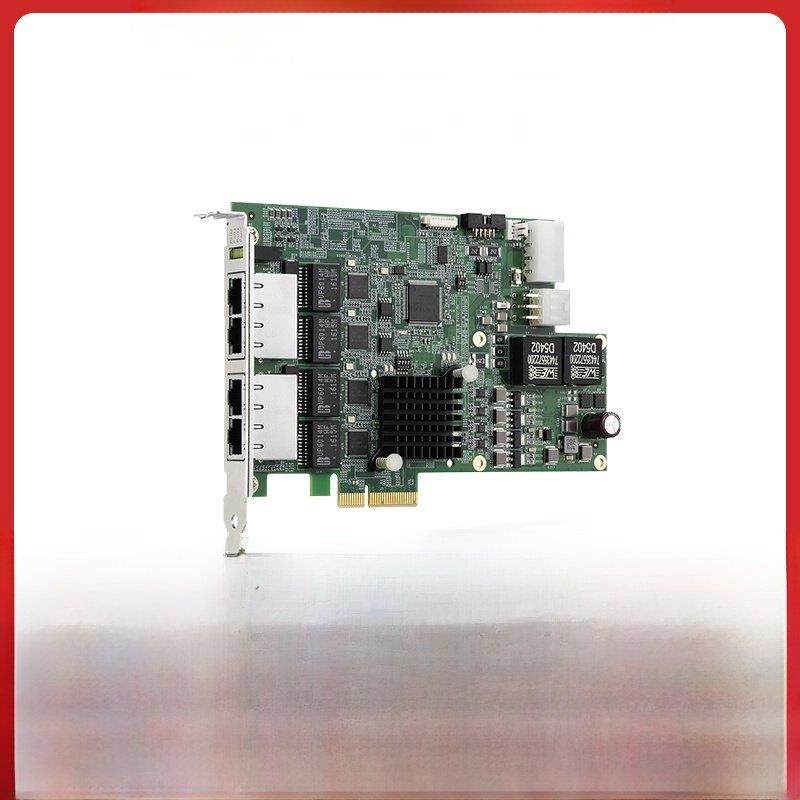 凌华4路图像采集卡POE供电机器视觉网卡CPoE-AT/PCIe-GIE74C/74V