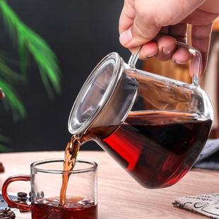 冲杯美式 手冲咖啡分享壶加厚耐高温玻璃家用滴漏式 咖啡壶手冲器具