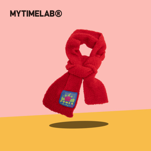 MYTIMELAB摩太潮玩Power陪你过冬围巾时尚保暖百搭围脖针织秋冬