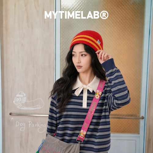 【清仓】MYTIMELAB摩太潮玩Monita双色拼接针织保暖秋冬男女帽子