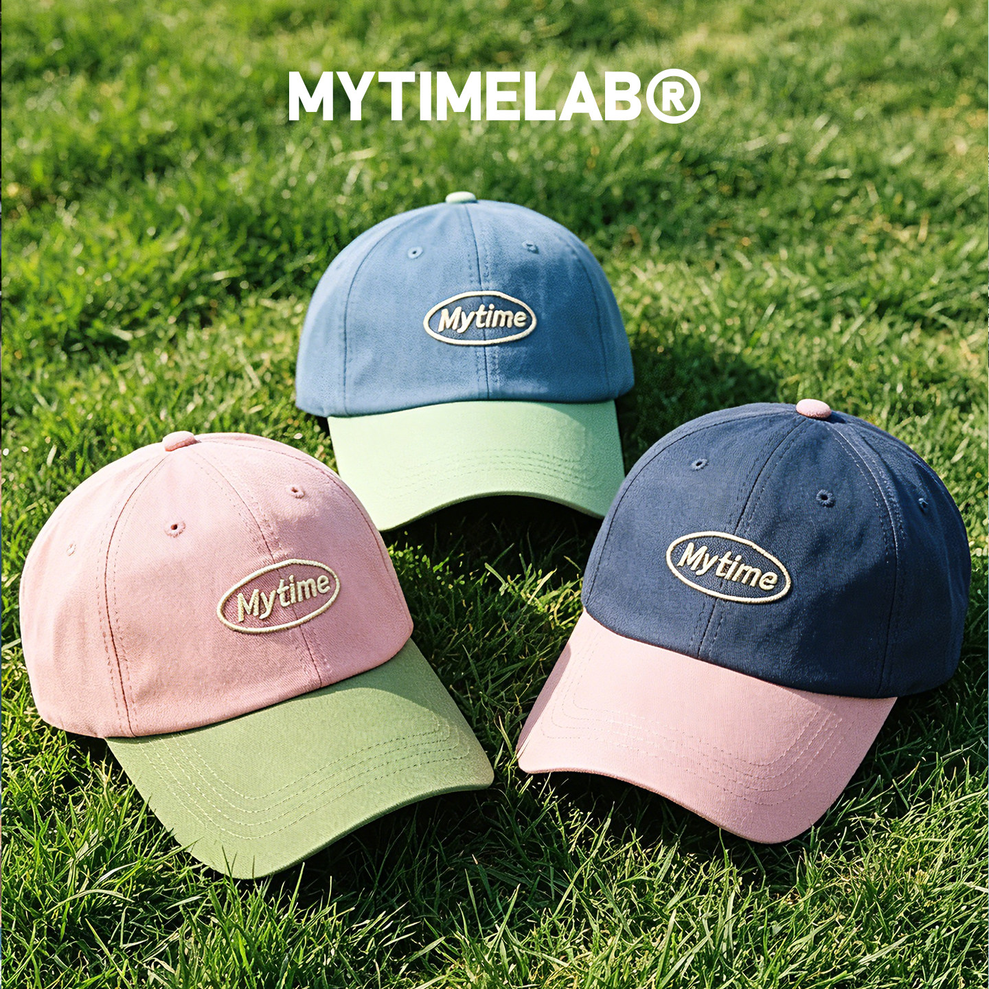 MYTIMELAB摩太潮玩ZOE感官系统棒球帽刺绣撞色时尚潮流字母户外