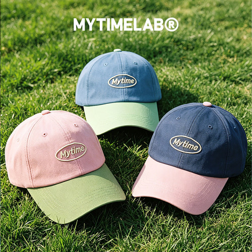 MYTIMELAB摩太潮玩ZOE感官系统棒球帽刺绣撞色时尚潮流字母户外