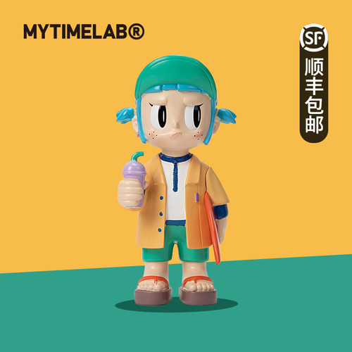 MYTIMELAB摩太潮玩Monita树脂手办桌面摆件可爱礼物公仔装饰