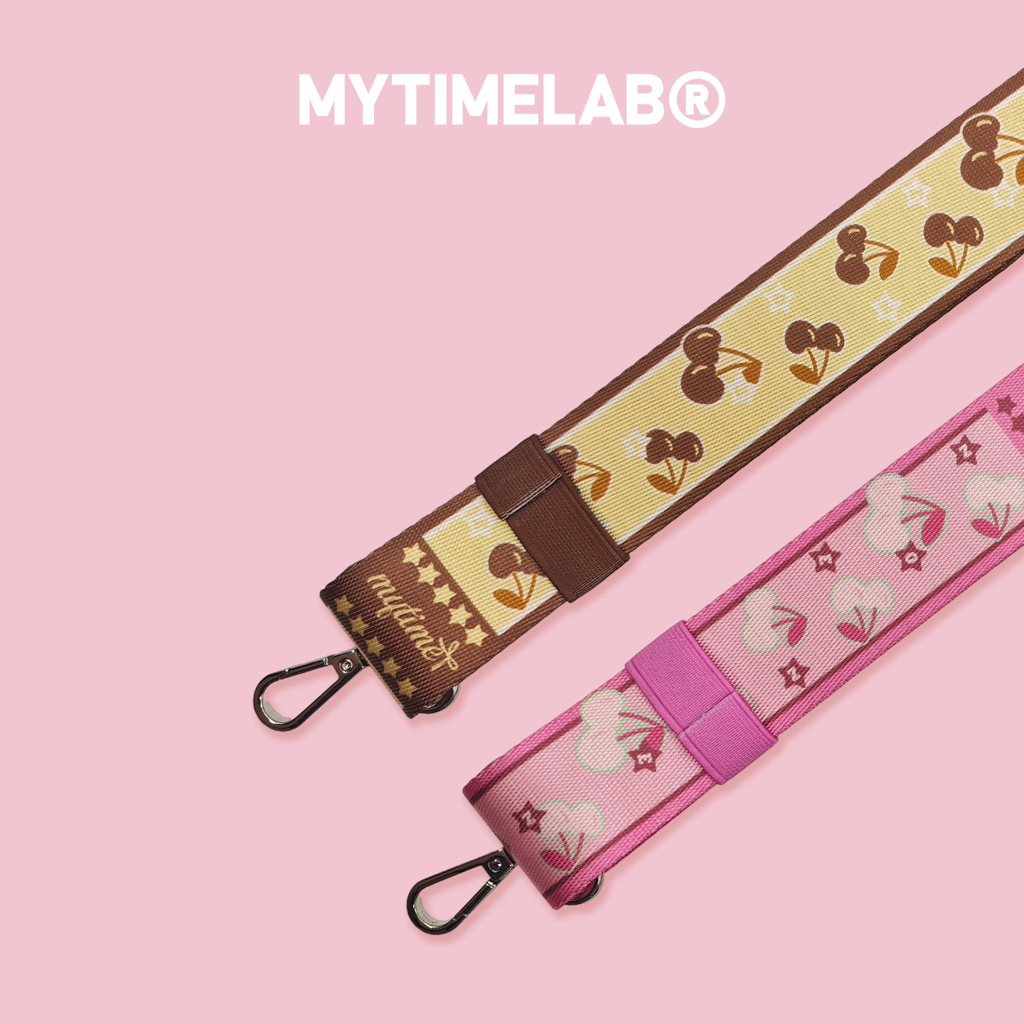 MYTIMELAB摩太潮玩ZOE芭蕾樱桃背带包带印花配件可替换斜挎绳子