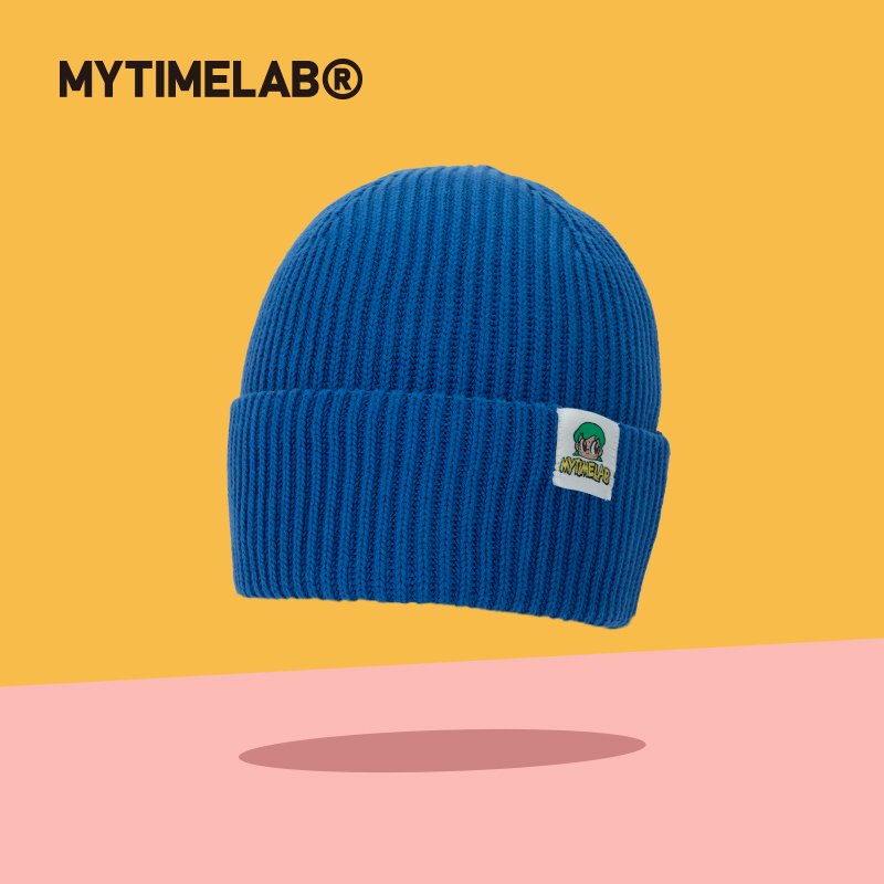 【特惠】MYTIMELAB摩太潮玩Monita纯色堆堆针织帽毛线帽保暖秋冬