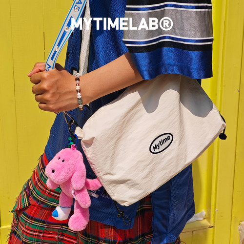 MYTIMELAB摩太潮玩ZOE捏褶饺子包单肩包女包轻薄斜挎包轻便经典款