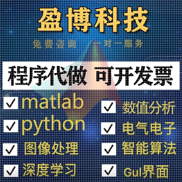 matlab代编程序python深度机器学习建模信号图像处理仿真算法接单